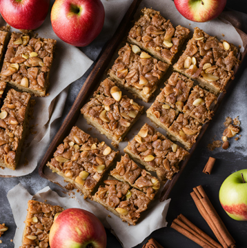 Apple & Cinnamon Flapjacks