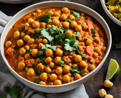 Chickpea & Tomato Curry