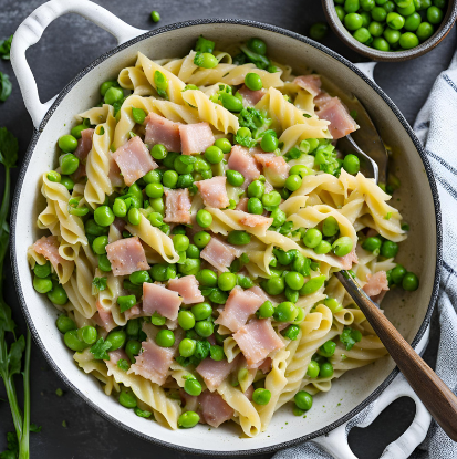 Ham and Leek Pasta