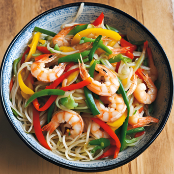 Prawn & Noodle Stir Fry
