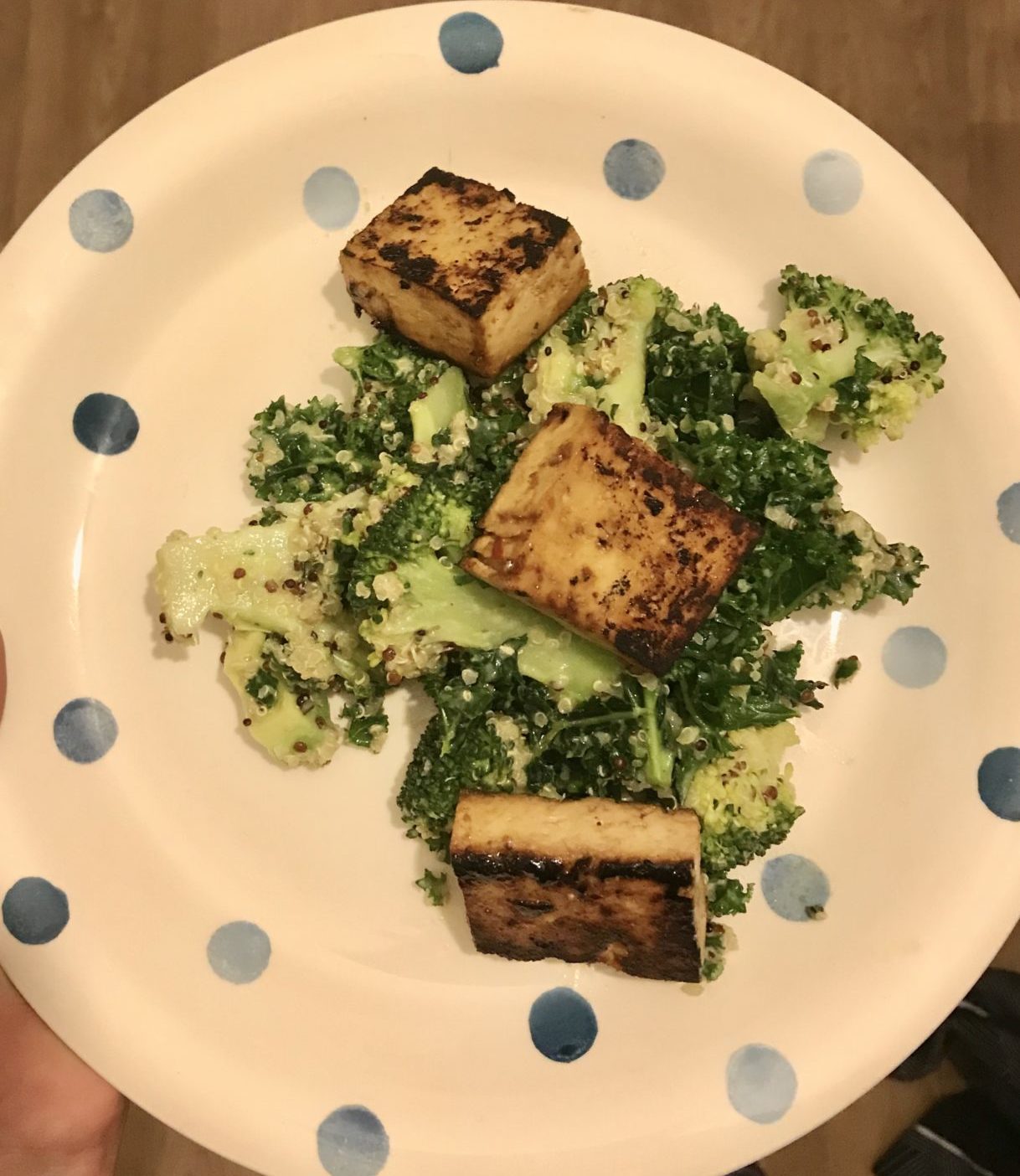 Kale, Quinoa & Tofu Salad