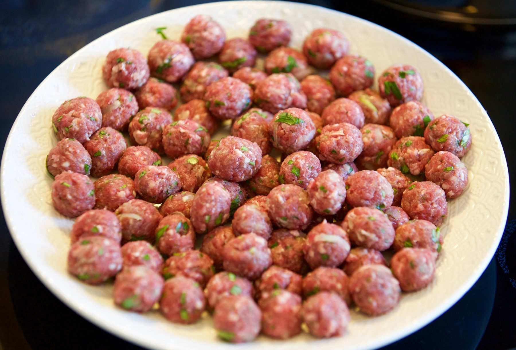 Mozzarella Stuffed Meatballs