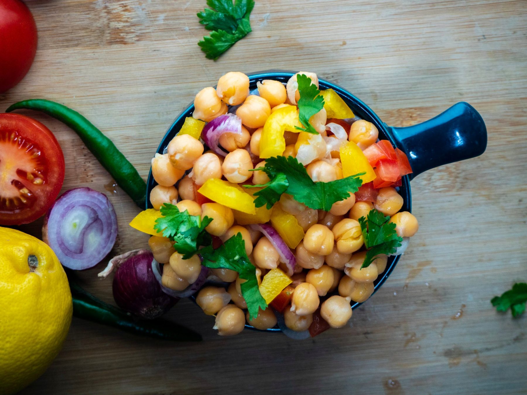 Moroccan Chickpea Salad
