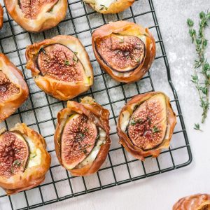 Fig & Goat's Cheese Prosciutto Cups Recipe