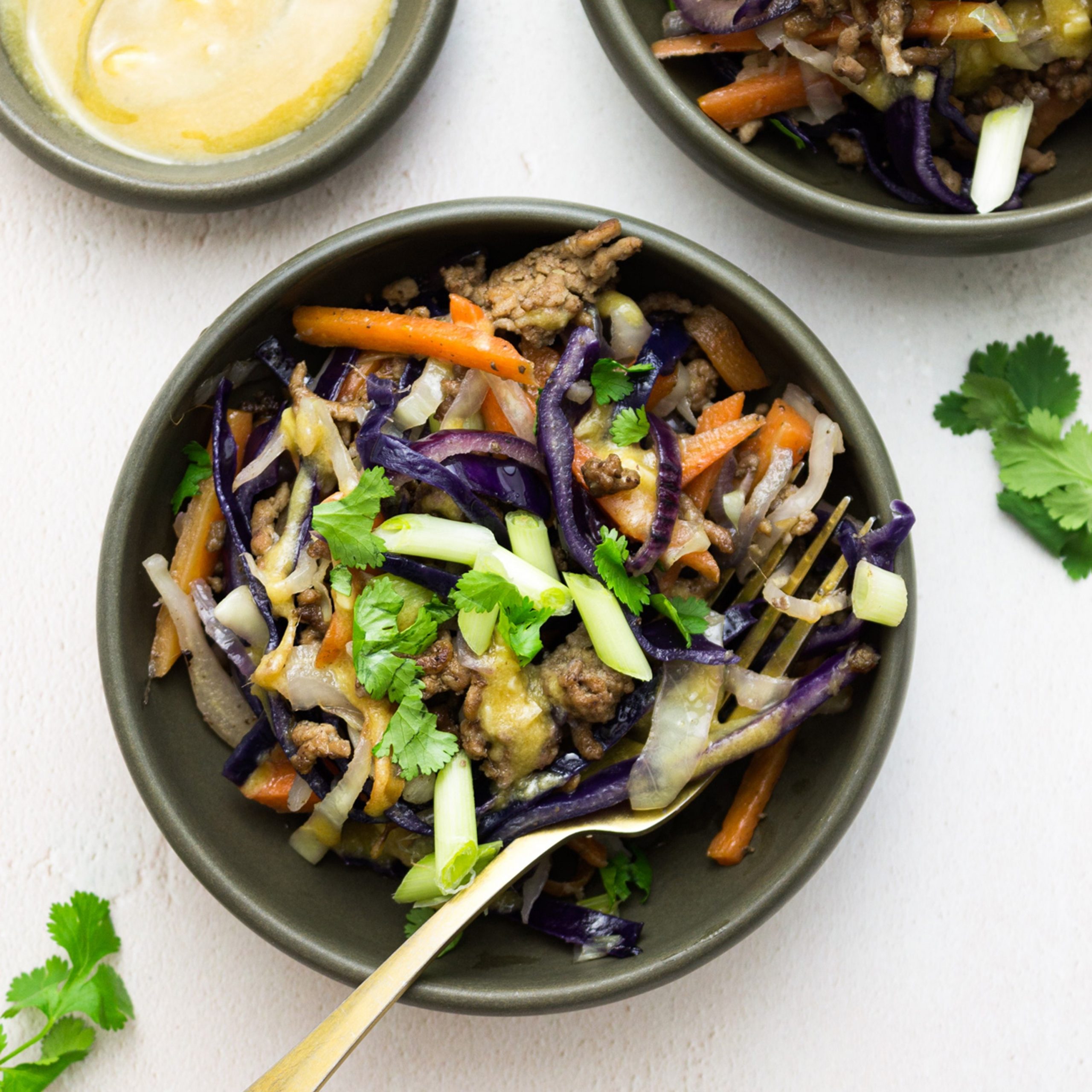 Spring Roll in a Bowl