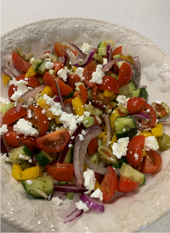 X-PERT Health Greek Salad Recipe
