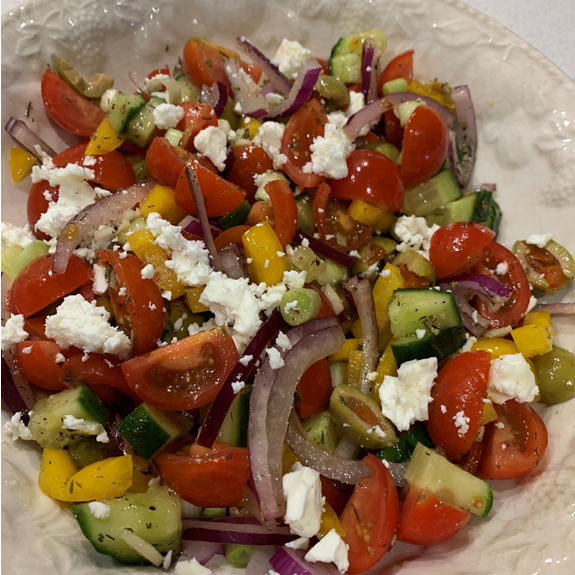 X-PERT Health Greek Salad Recipe