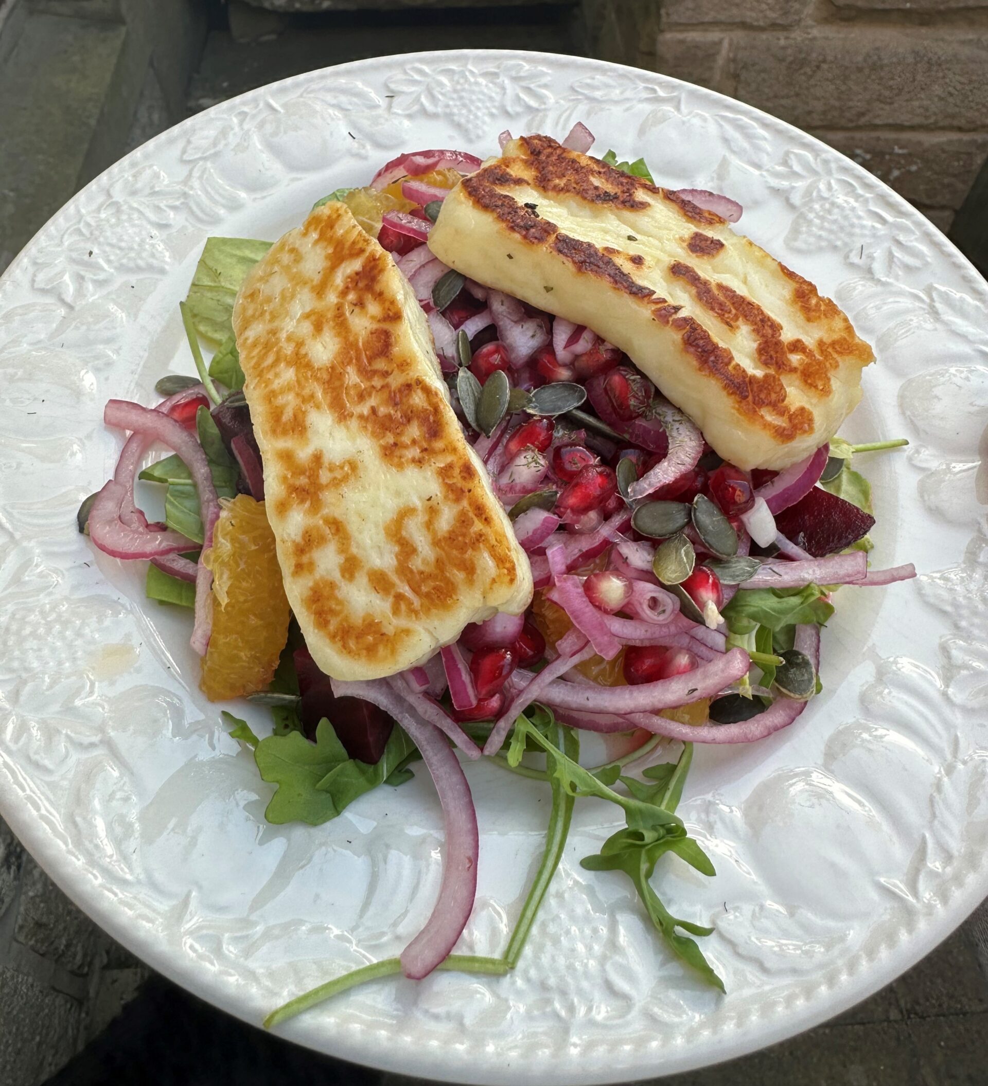 Halloumi & Beetroot Superfood Salad